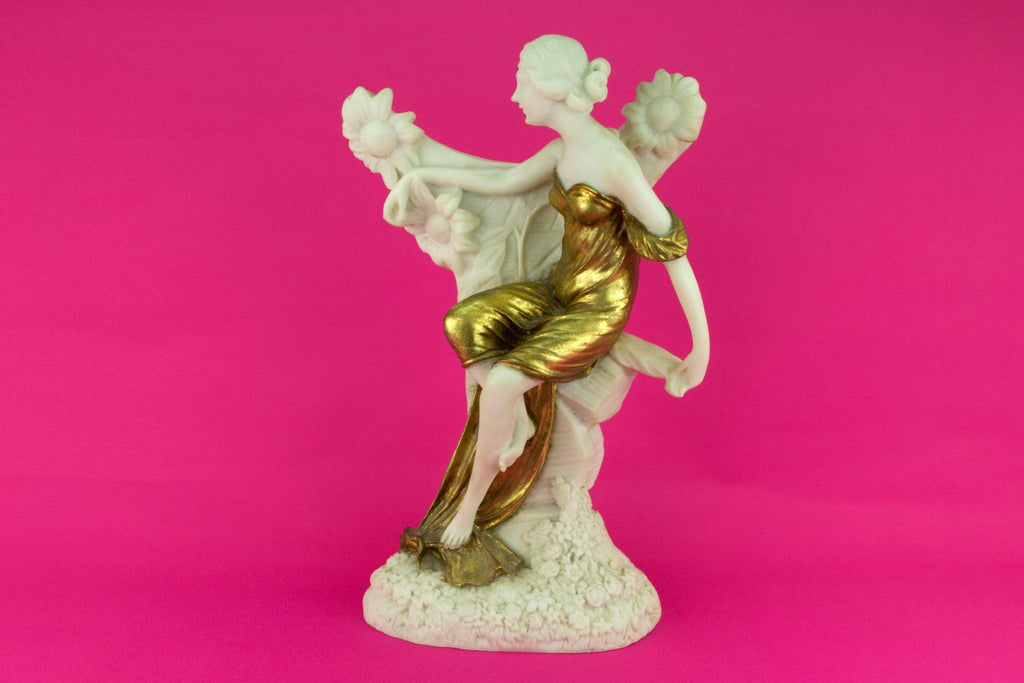 Art Nouveau Style Figural Mirror