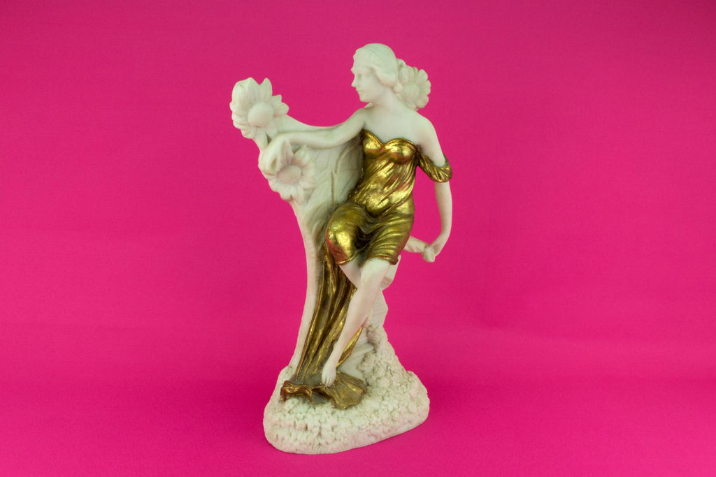 Art Nouveau Style Figural Mirror