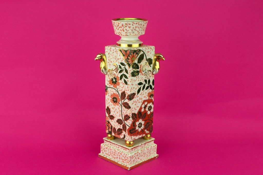 Aesthetic Movement Pillar Vase, English 1890s