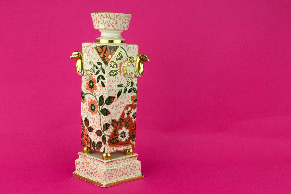 Aesthetic Movement Pillar Vase, English 1890s