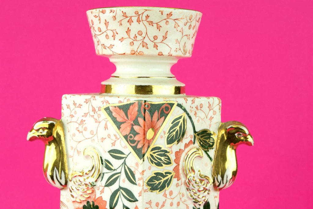 Aesthetic Movement Pillar Vase, English 1890s