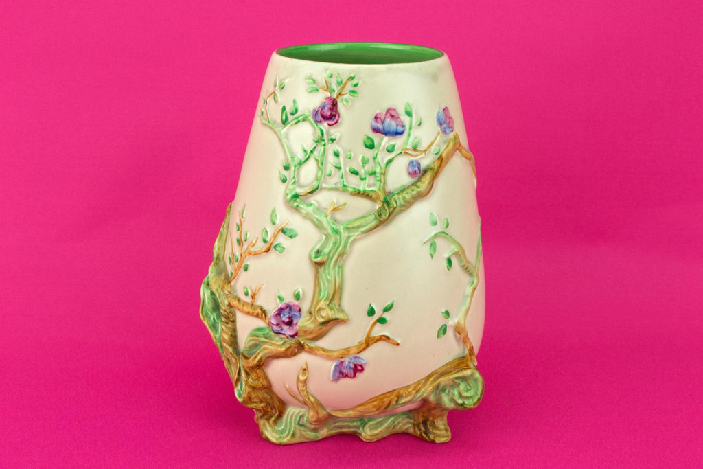Clarice Cliff Art Deco Pottery Vase, English 1930s