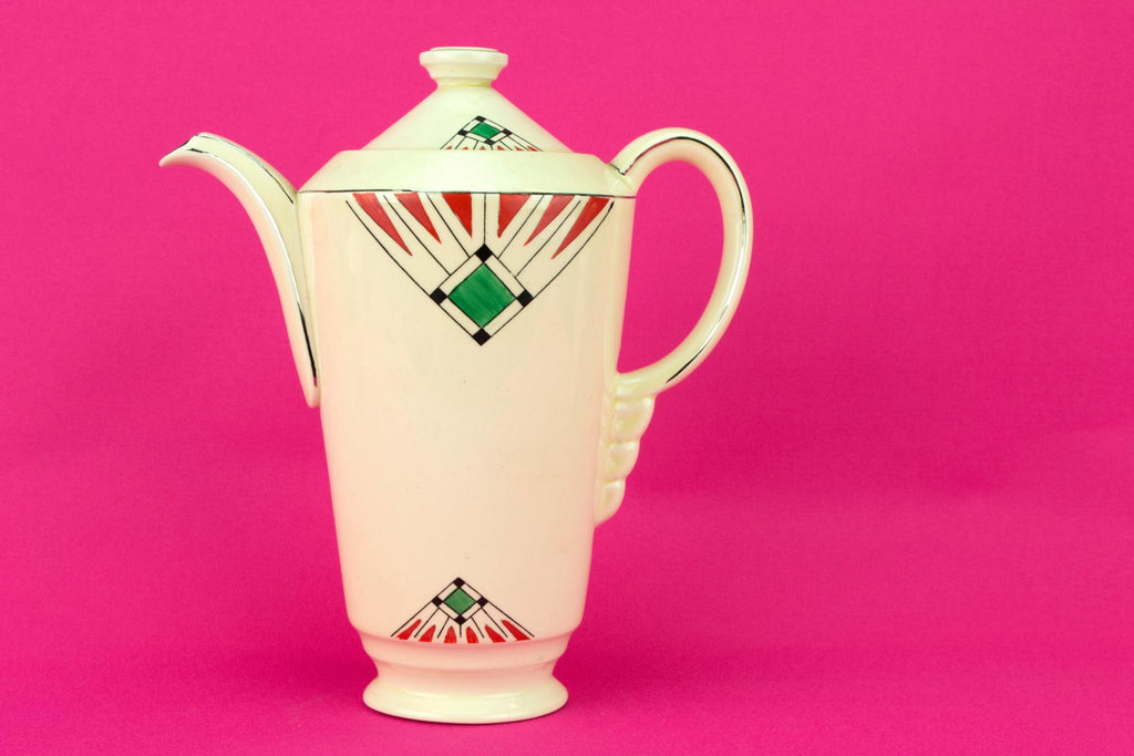 Art Deco coffee set by Newhall, English 1920s