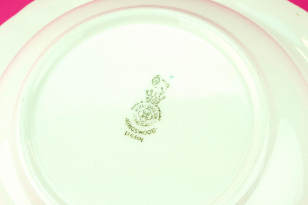 Royal Doulton Kingswood Serving Bowl, English Mid 20th Century