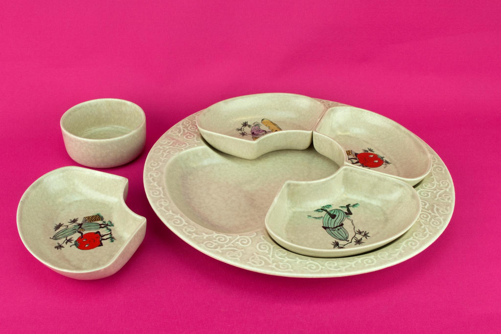 Starters Serving Platter, English Circa 1960