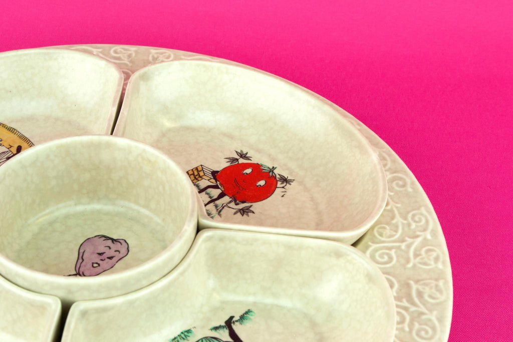 Starters Serving Platter, English Circa 1960