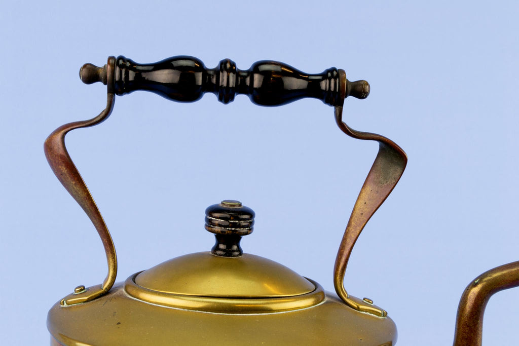 Art Nouveau Kettle on Stand, English Circa 1900
