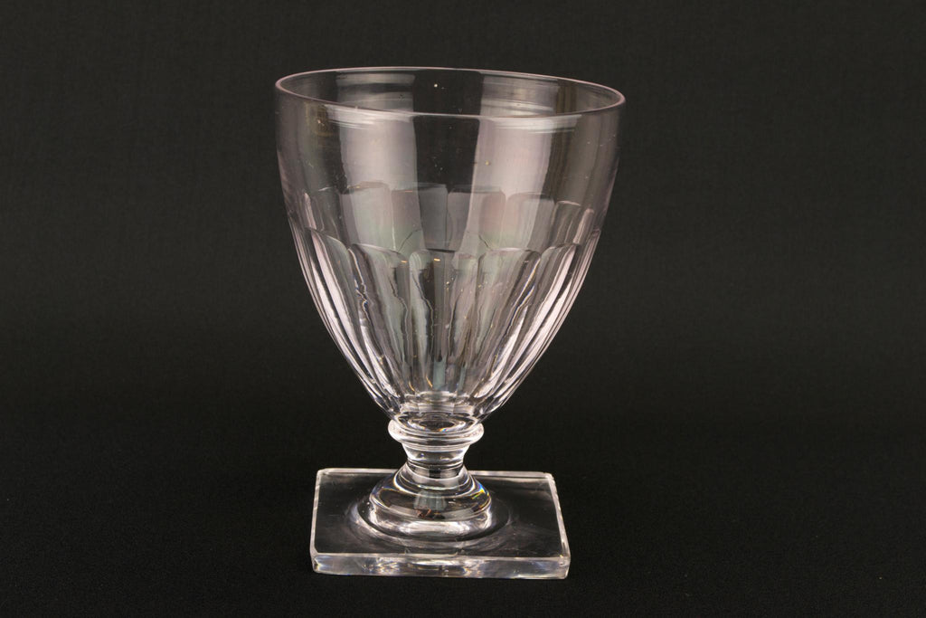 Cut Glass Georgian Wine Rummer, English Early 1800s