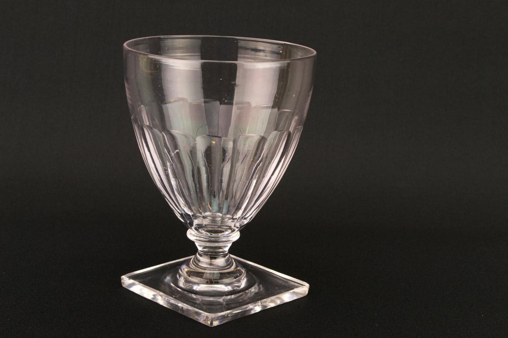 Cut Glass Georgian Wine Rummer, English Early 1800s