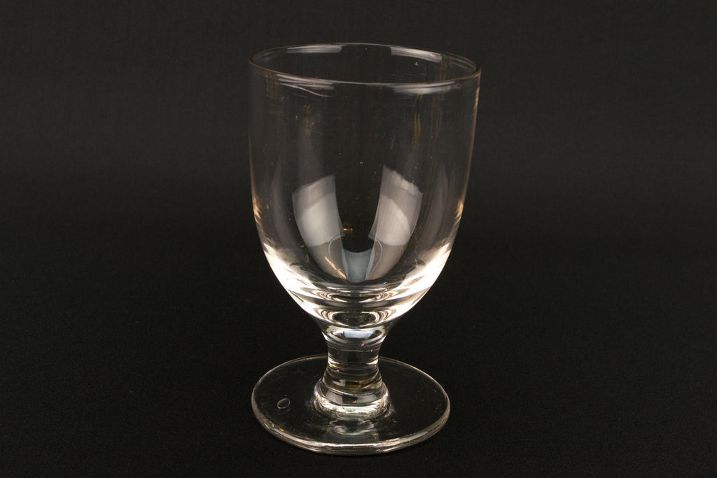 Blown Glass Wine Rummer, English Mid 19th Century