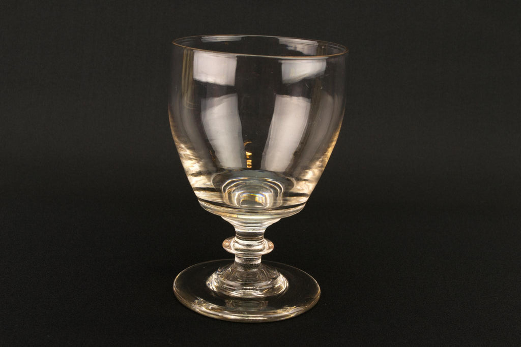 Blown Glass Wine Rummer, English 19th Century