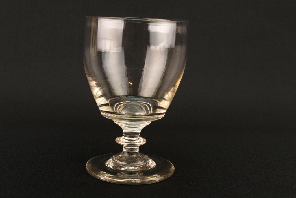 Blown Glass Wine Rummer, English 19th Century