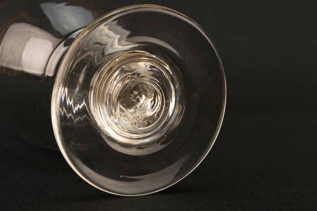 Blown Glass Wine Rummer, English 19th Century