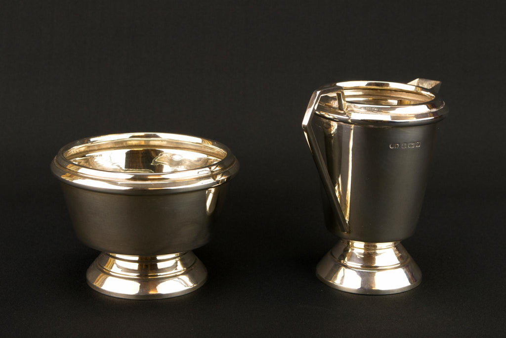 Sterling Silver Tea Set by George Boot, English 1937