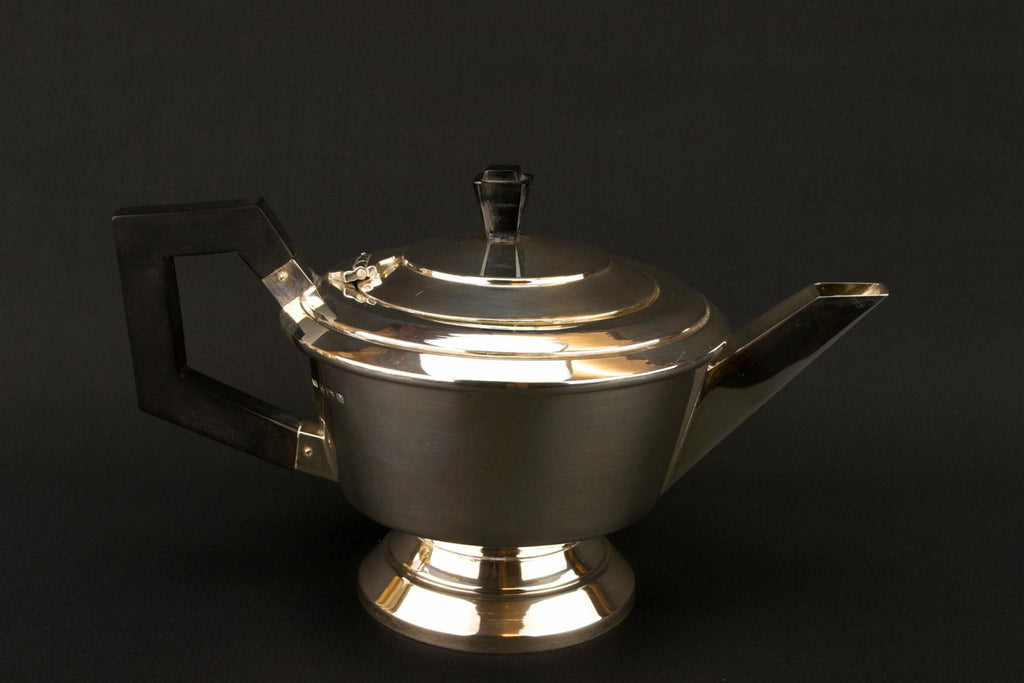 Sterling Silver Tea Set by George Boot, English 1937