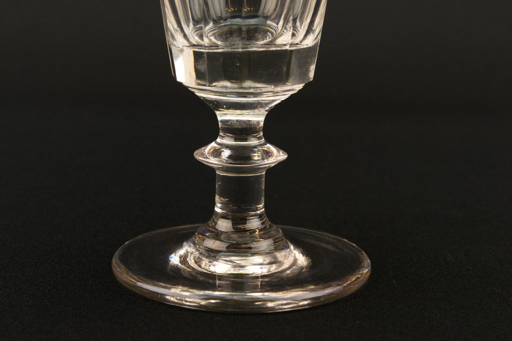 Dessert Wine Cut Glass, English Mid 19th Century