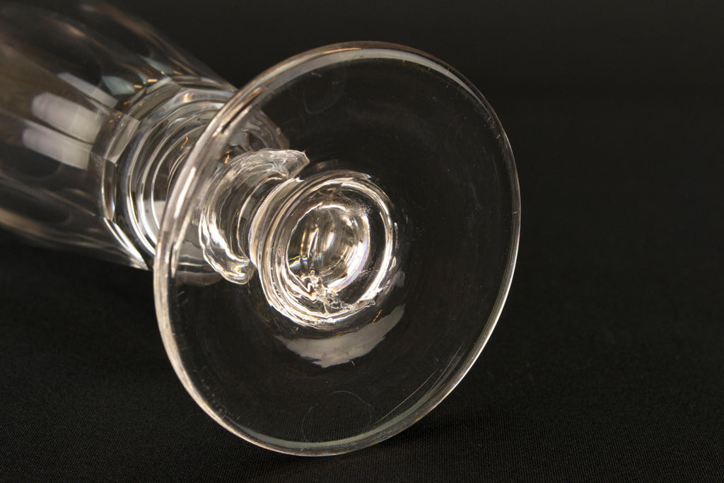 Dessert Wine Cut Glass, English Mid 19th Century