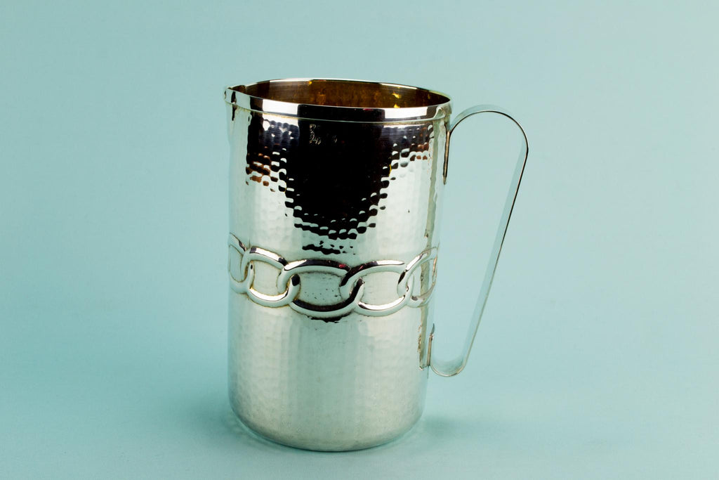 Medium Water Jug Italian Silver Plate