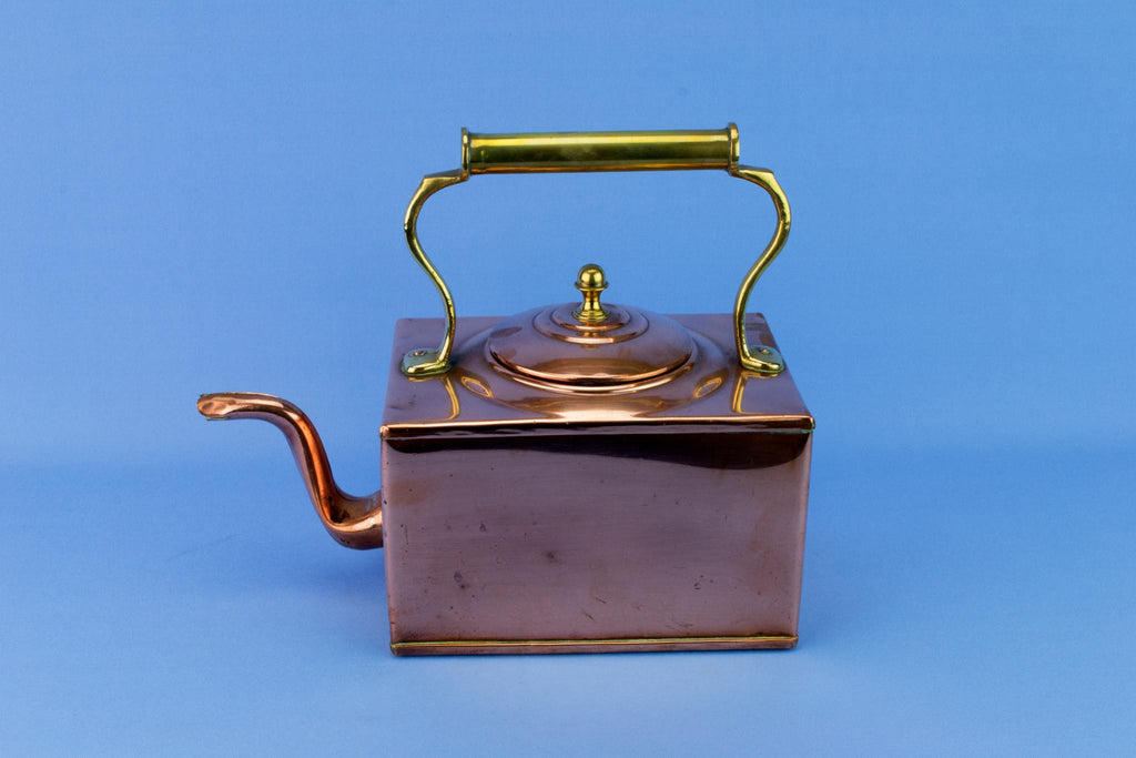 Arts & Crafts Copper Kettle, English Late 19th Century