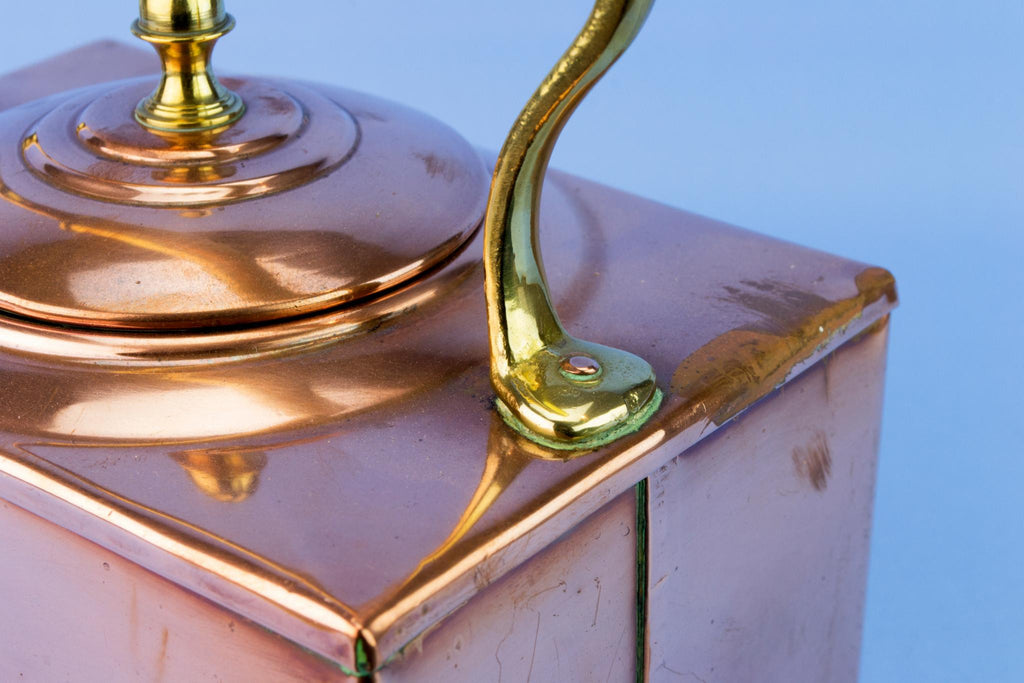 Arts & Crafts Copper Kettle, English Late 19th Century