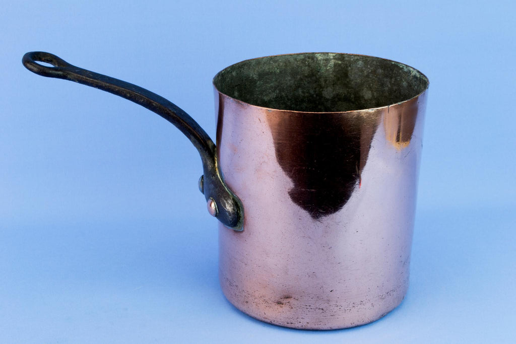 Medium Copper Pot, Continental European Circa 1900