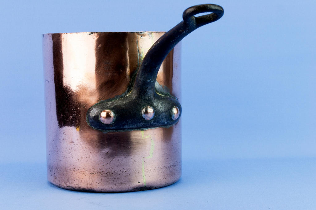 Medium Copper Pot, Continental European Circa 1900