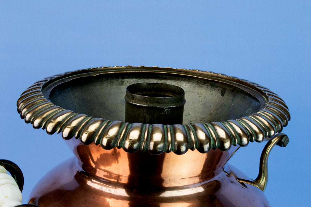 Large Copper Hot Water Urn, English 1830s