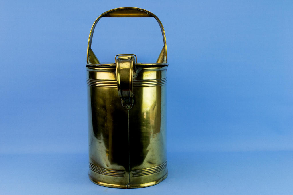 Brass Large Victorian Water Can, English Circa 1900