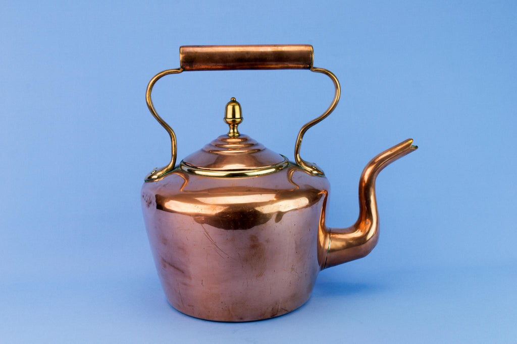 Victorian Large Kettle, English Late 19th Century
