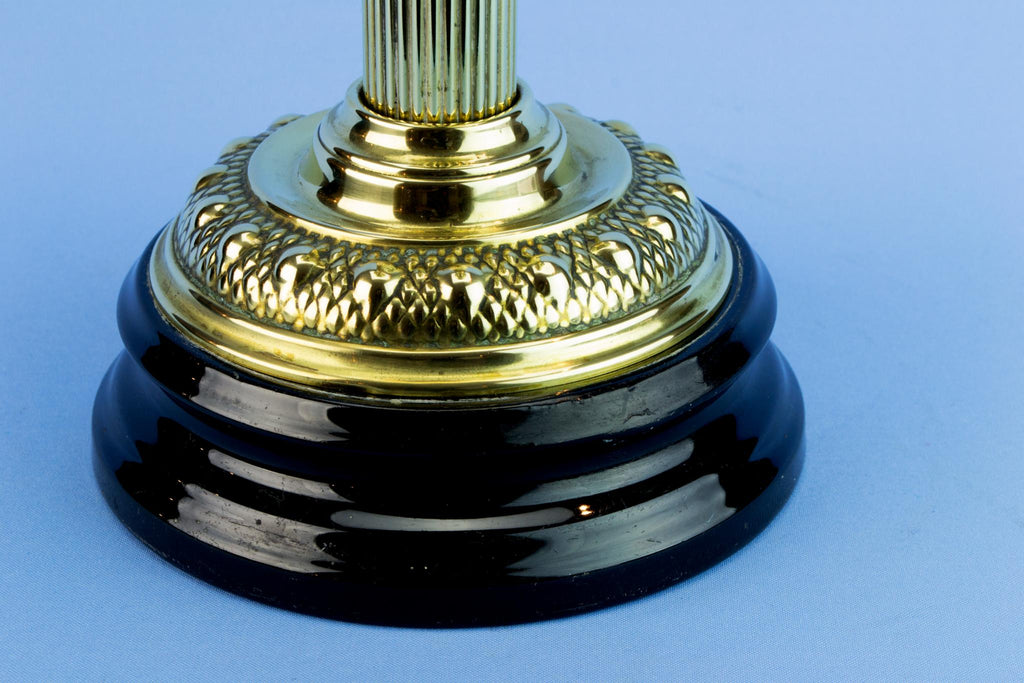 Large Neo-Classical Oil Lamp, English Circa 1900