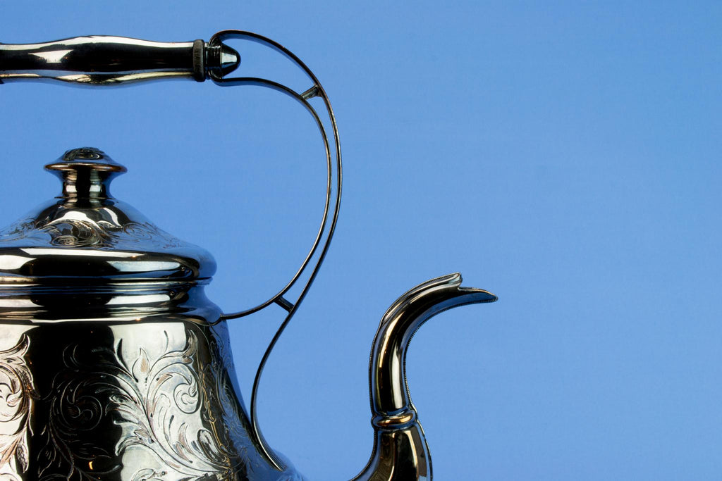 Arts & Crafts Large Kettle on Stand, English 19th Century