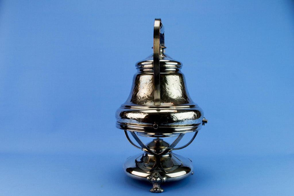 Arts & Crafts Large Kettle on Stand, English 19th Century