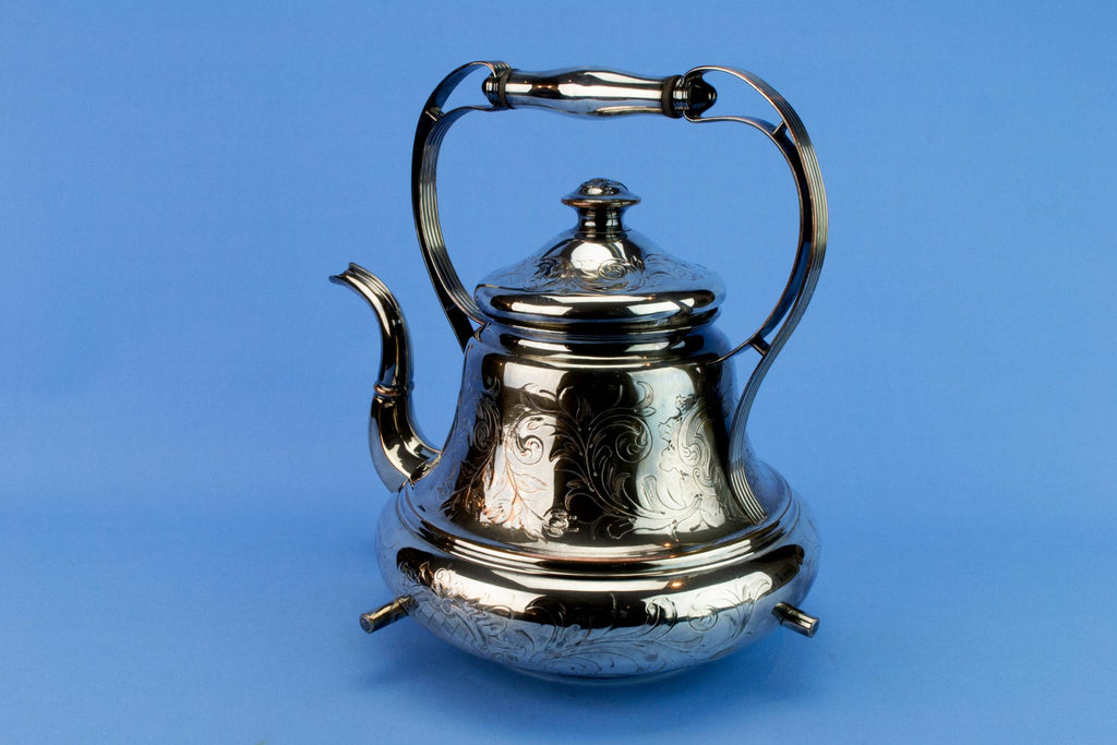 Arts & Crafts Large Kettle on Stand, English 19th Century