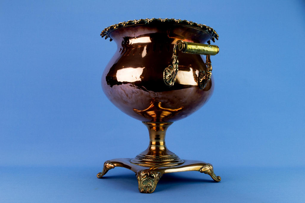 Large Copper Neo-Classical Planter, English 1830s
