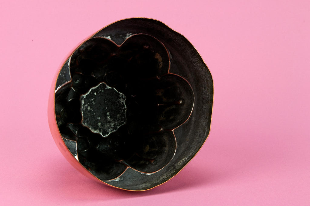 Medium Dome Copper Baking Mould, English Late 19th Century
