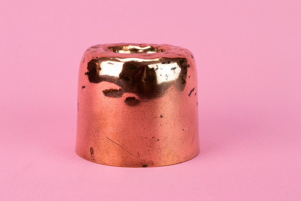 Small Dome Copper Baking Mould, English Early 1800s
