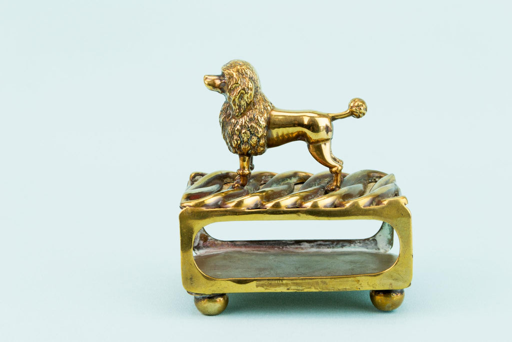 Brass Match Box Frame, English Circa 1900