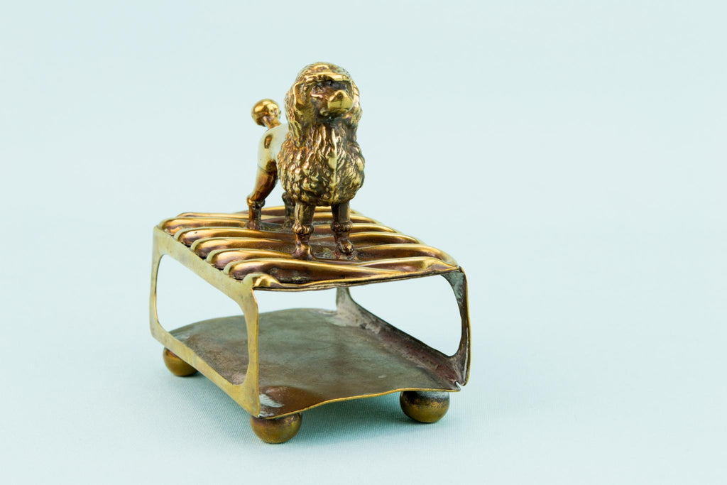 Brass Match Box Frame, English Circa 1900