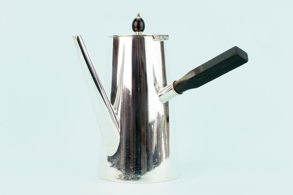 Christopher Dresser Silver Plated Coffee Pot, English 1870s