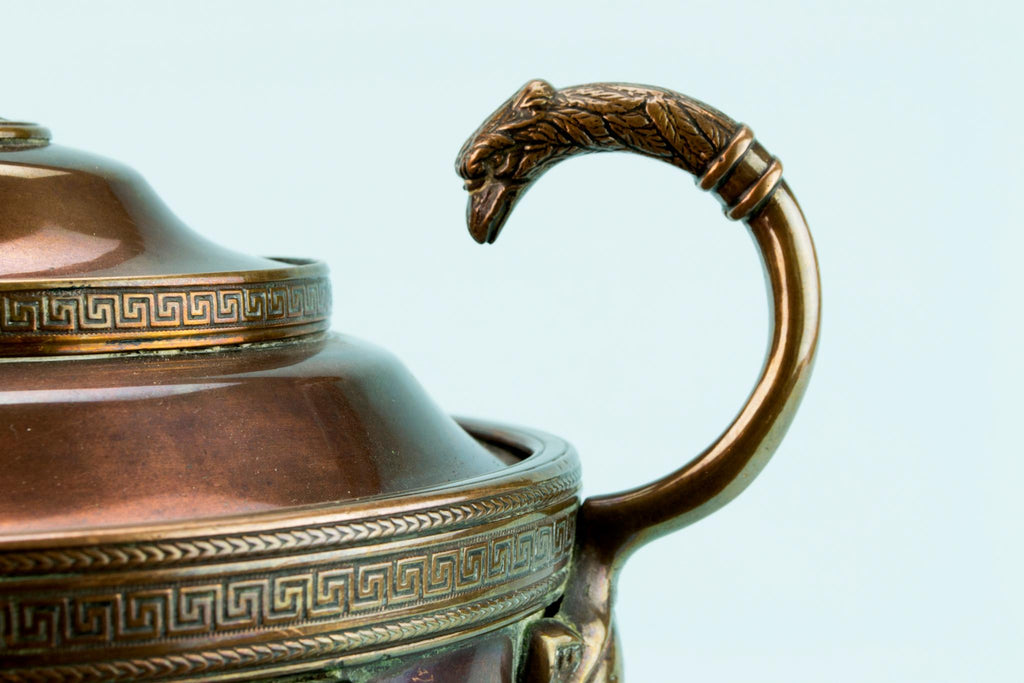 Regency Bronze Decorative Urn, English Early 1800s
