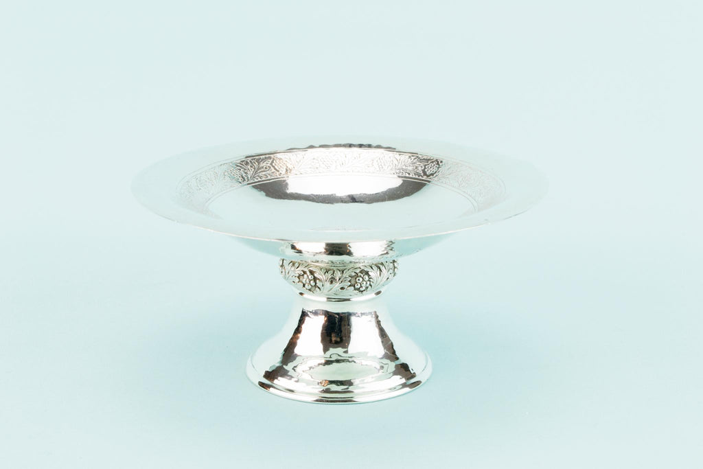 Sterling Silver Small Serving Dish, English 1934