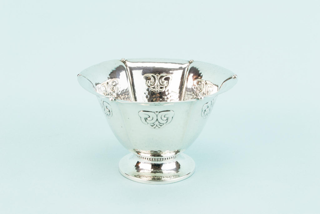 Sterling Silver Art Deco Serving Bowl, Danish 1927