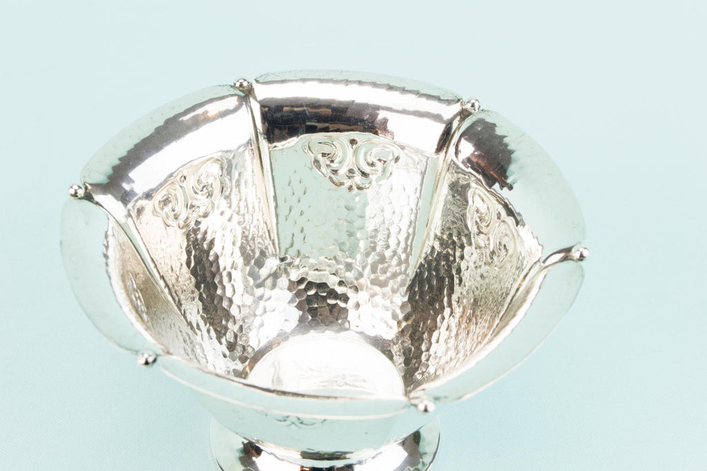 Sterling Silver Art Deco Serving Bowl, Danish 1927