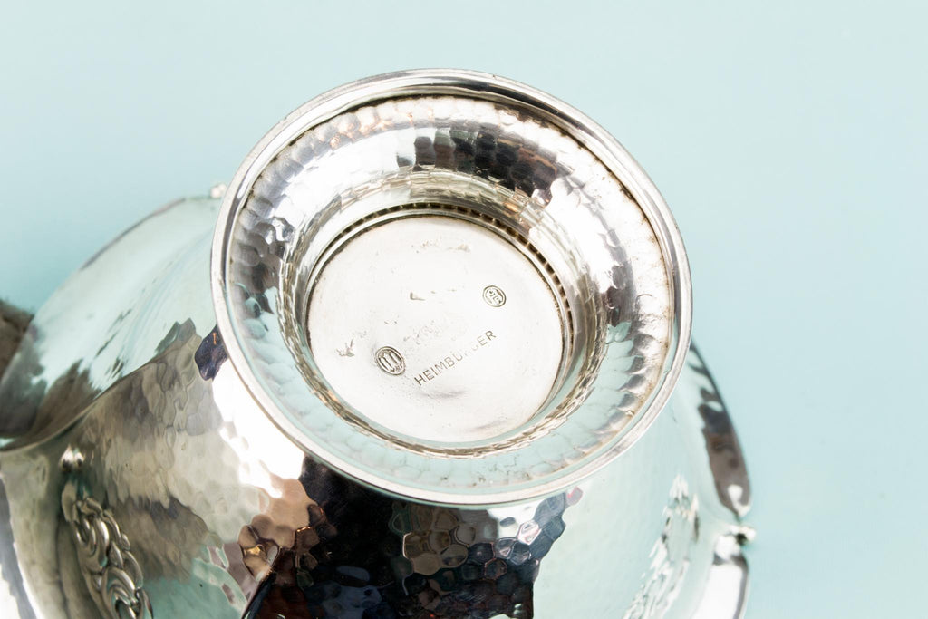 Sterling Silver Art Deco Serving Bowl, Danish 1927