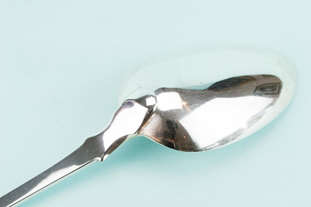 Sterling Silver Large Serving Spoon, English 1822