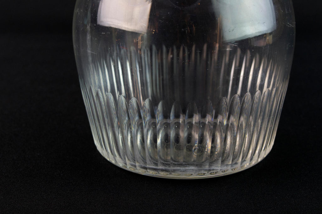 Port or Sherry Wine Glass Decanter, English Circa 1820