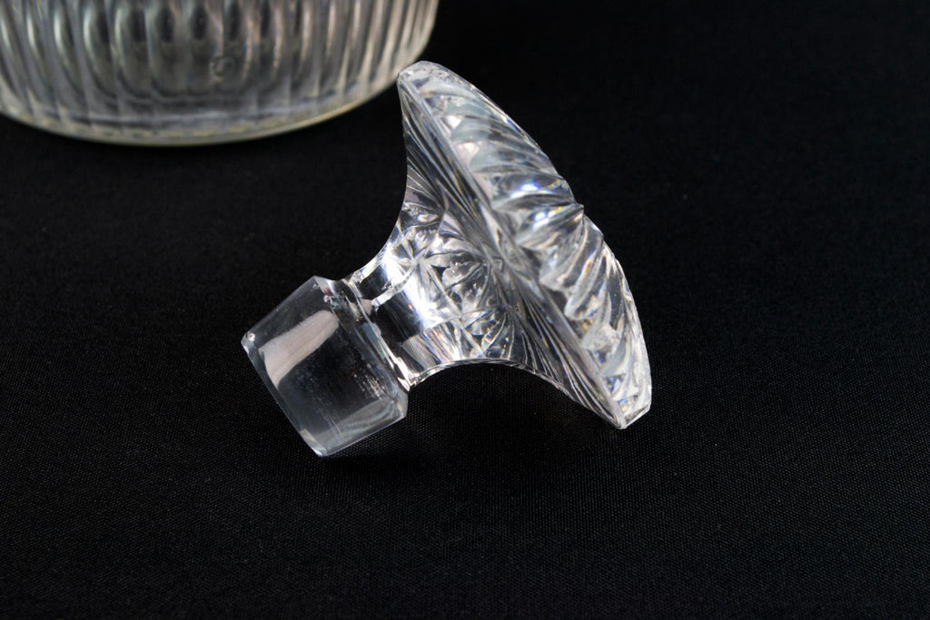 Port or Sherry Wine Glass Decanter, English Circa 1820