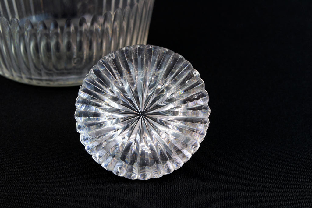 Port or Sherry Wine Glass Decanter, English Circa 1820