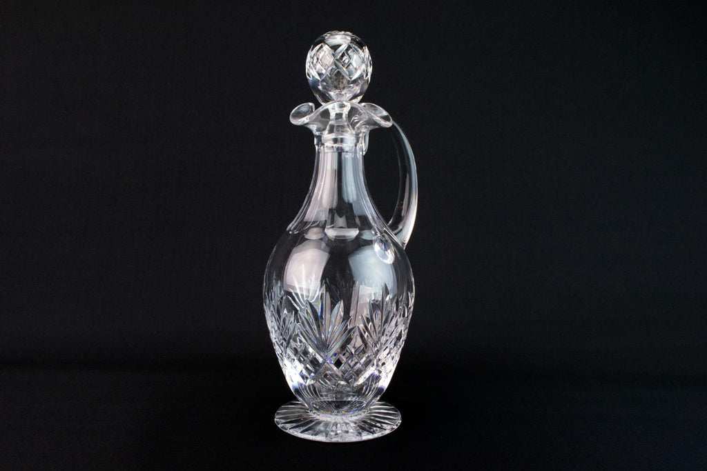 Cut Glass Dinner Table Wine Carafe