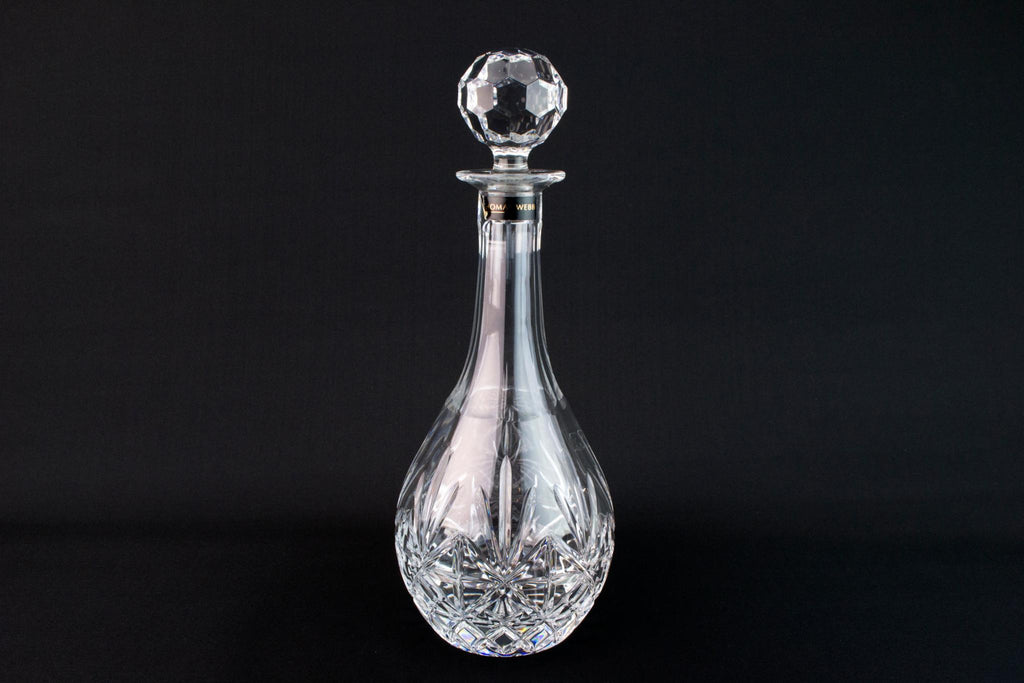 Cut Glass Decanter by Thomas Webb